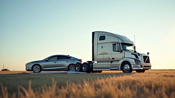 Louer un camion porte voiture facilement et à prix mini