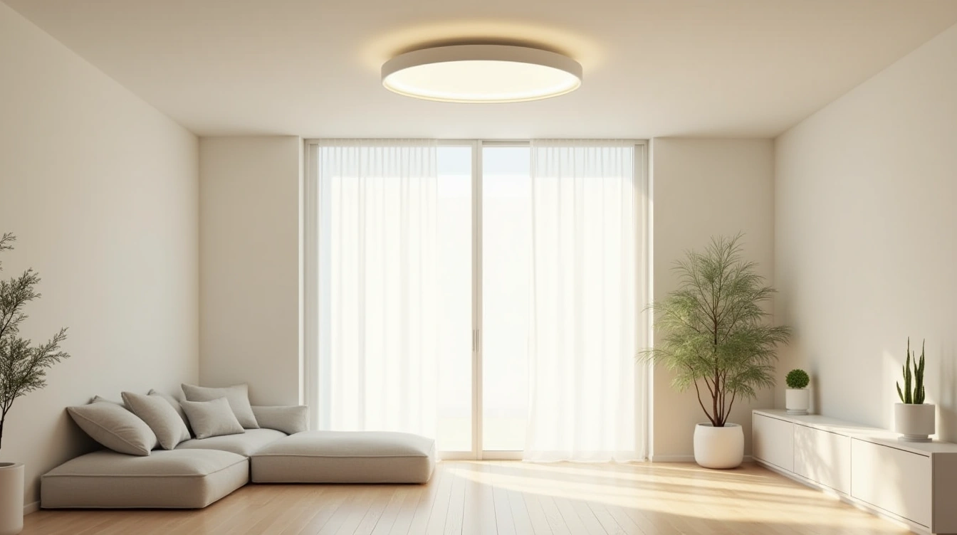Caractéristiques clés d’un plafonnier moderne style japonais